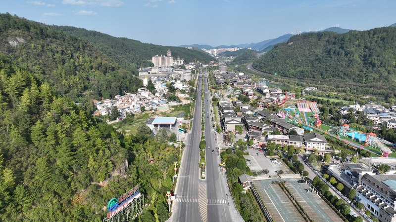 5龍山鎮(zhèn)農(nóng)家樂航拍大景.JPG